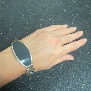 Loft Silver and Black  Bracelet